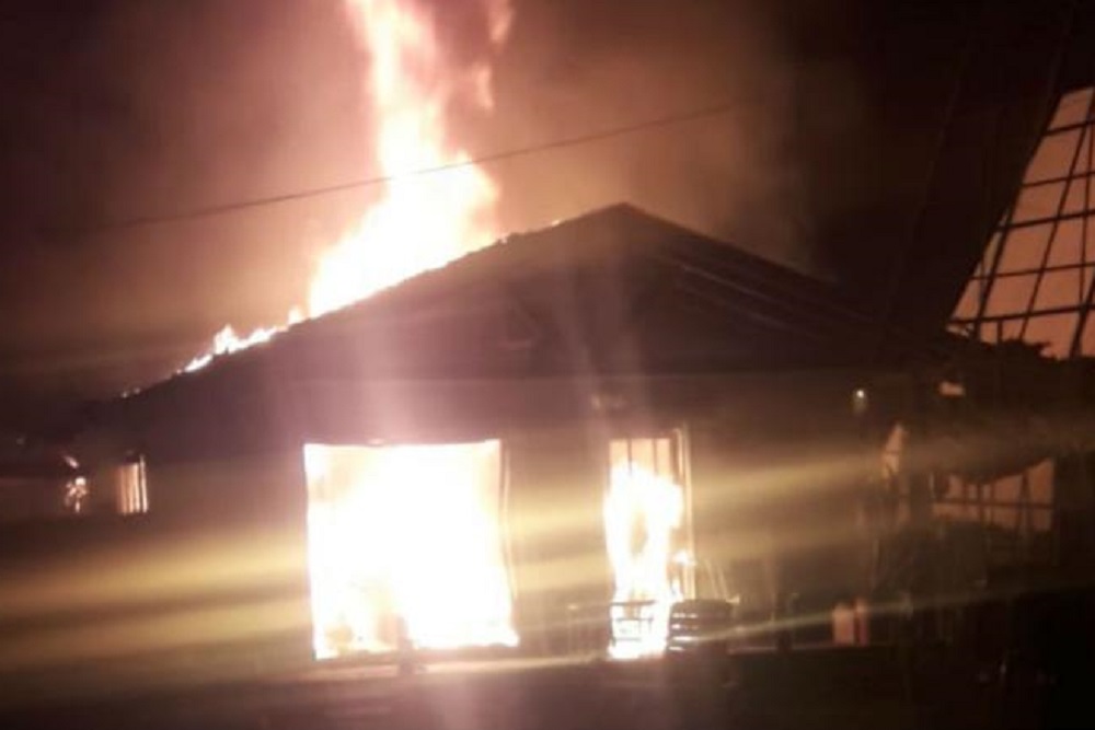 incendio fatal villa del dique by Bomberos