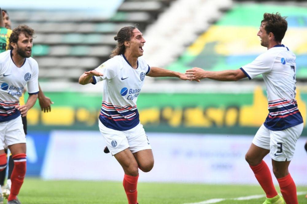 San Lorenzo gol ante Aldosivi