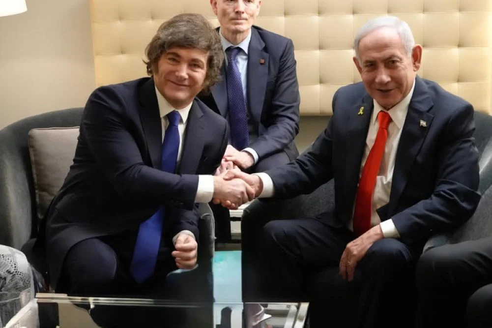 Miei y el premier de Israel by Ofic del Presidente