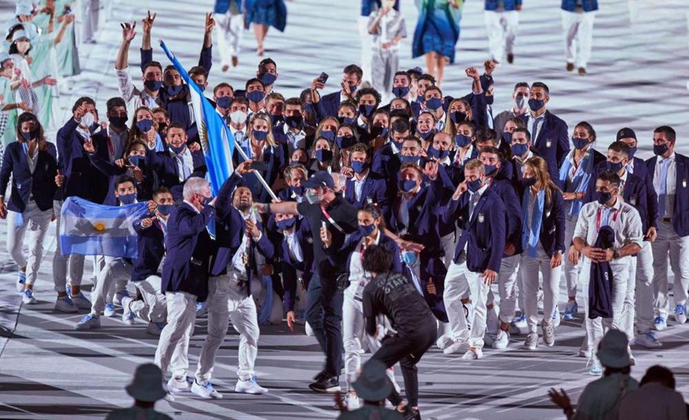 Delegación argentina en tokio by na