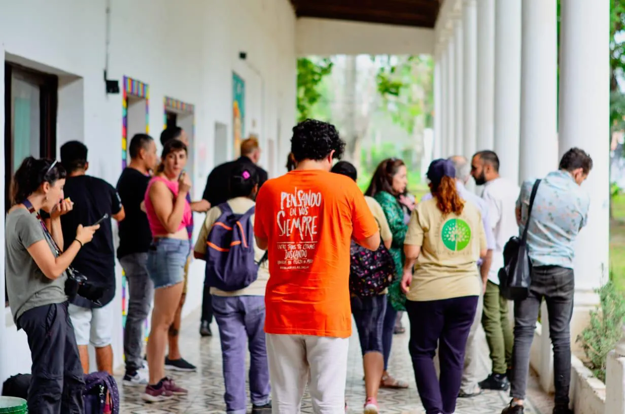 Visita de la Comisión Provincial de la Memoria al ex Grupo de Artillería 141 de La Quintana 02