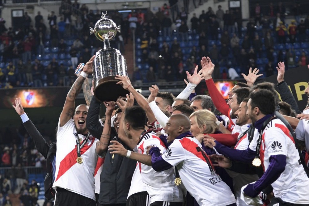 River campeón de la Copa Libertadores. Foto: NA.
