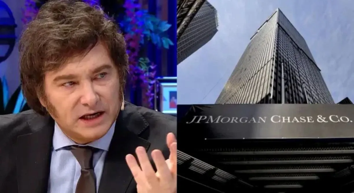 Milei y JP Morgan