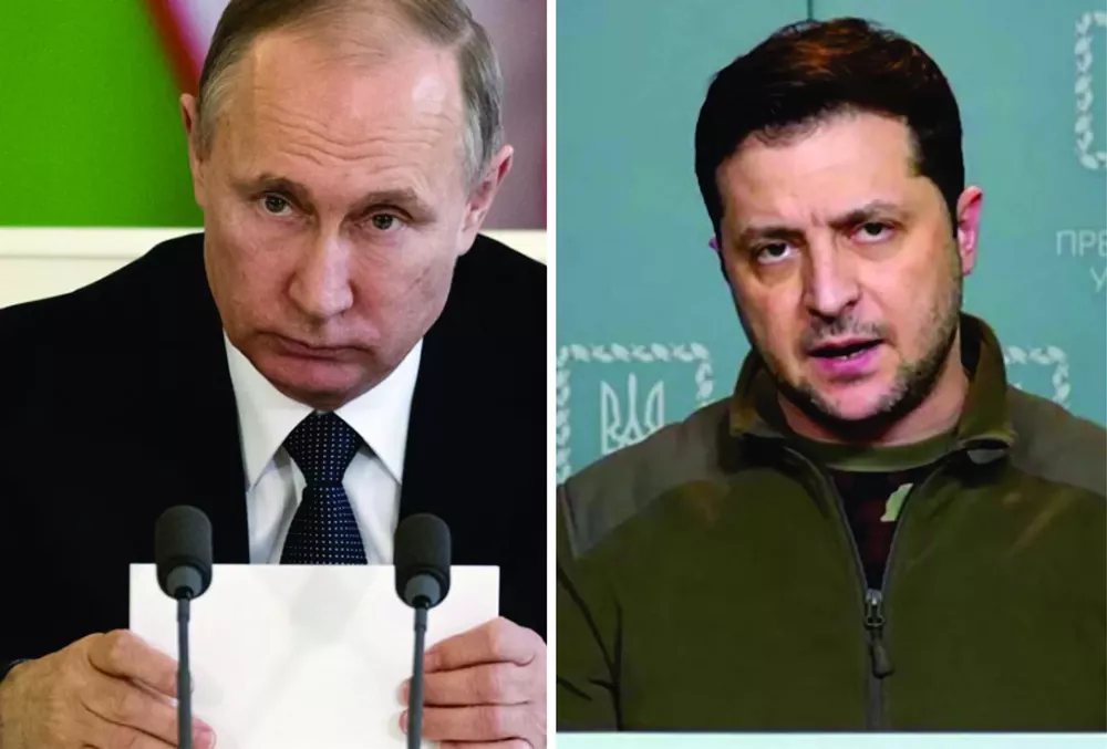 Putin Zelenski