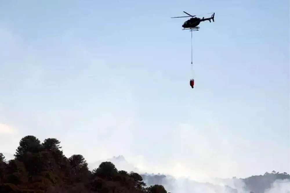 Helicoptero incendio