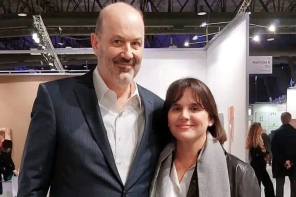 sturzenegger y esposa