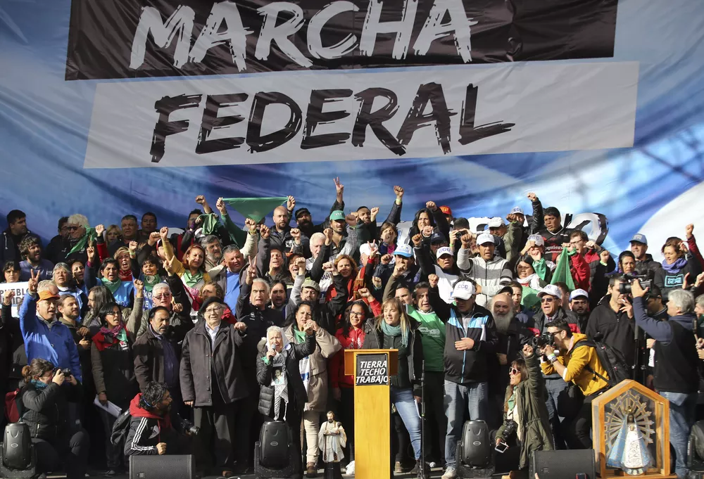 Llega a Buenos Aires la marcha federal contra la pobreza