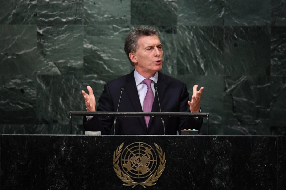 Macri ONU