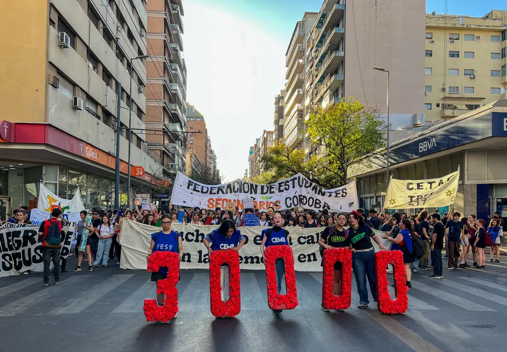 Marcha Noche de los Lápices by Valentina Garbarino