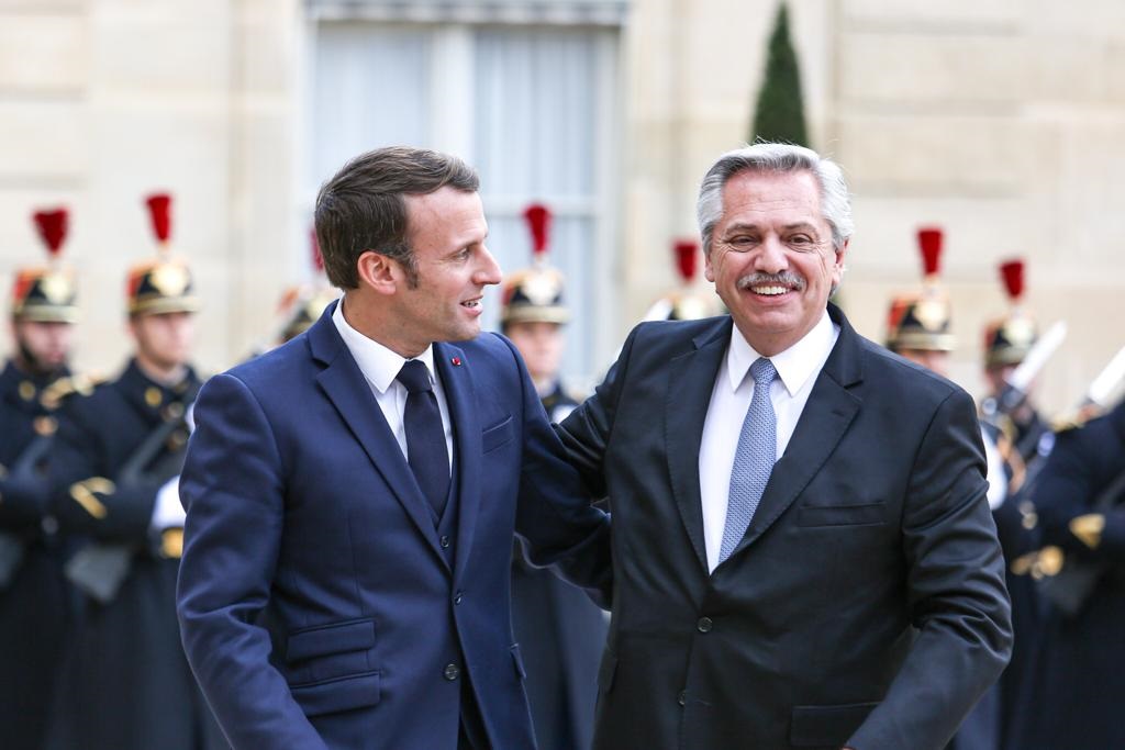 Macron Fernández alberto by Presidencia