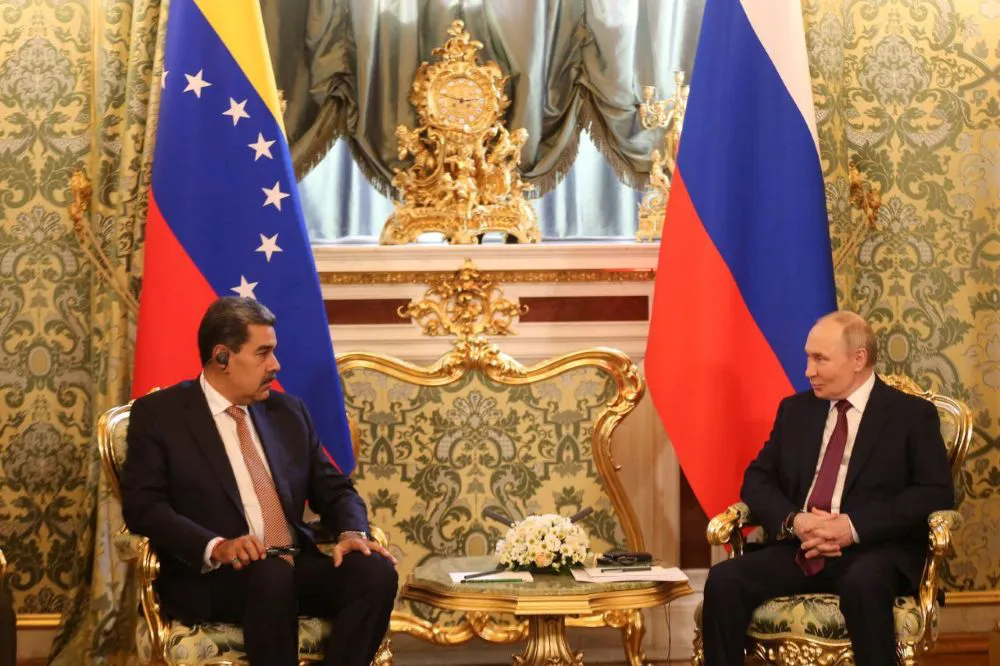 Maduro y Putin Foto archivo