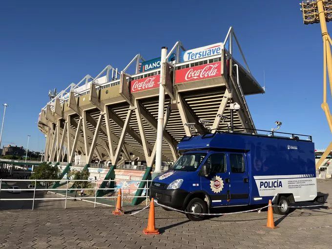 Operativo en el Kempes por Belgrano River