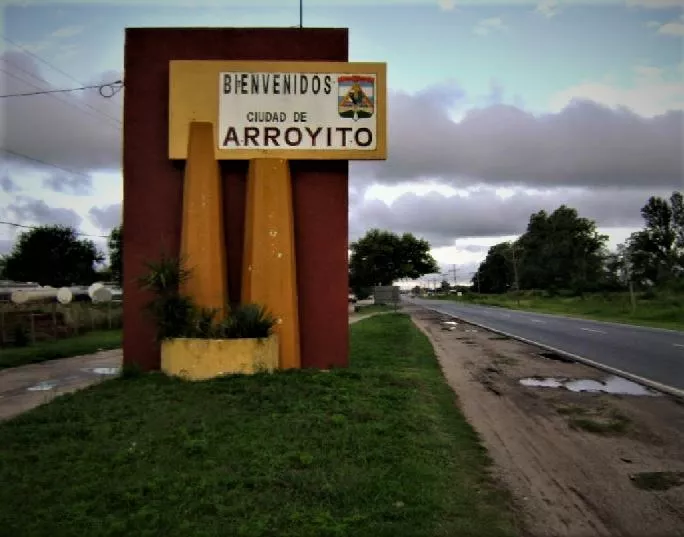 Ingreso a Arroyito (gentileza)