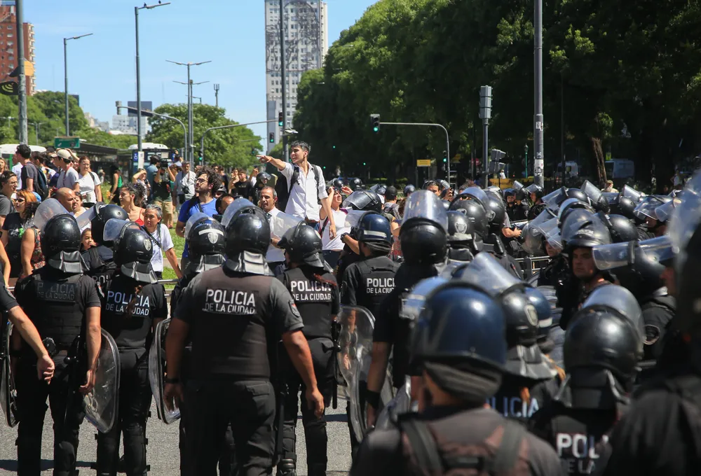 marcha en buenos aires foto na damian dopacio