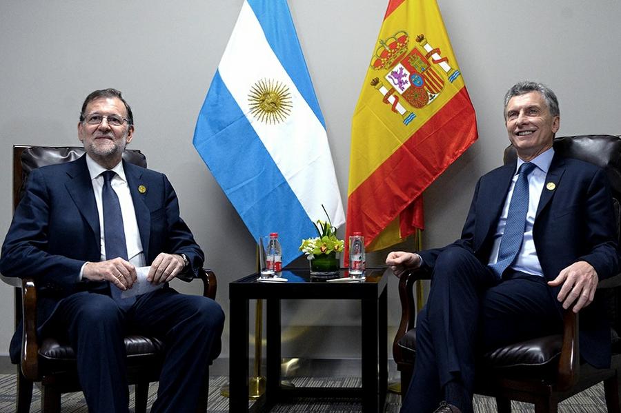 rajoy macri télam
