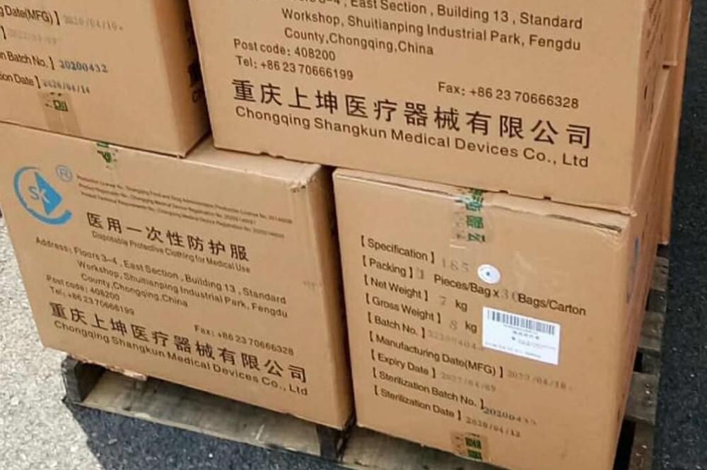 donación china