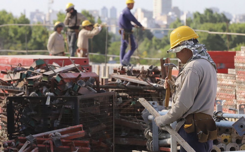 Construcción trabajo Noticias Argentinas