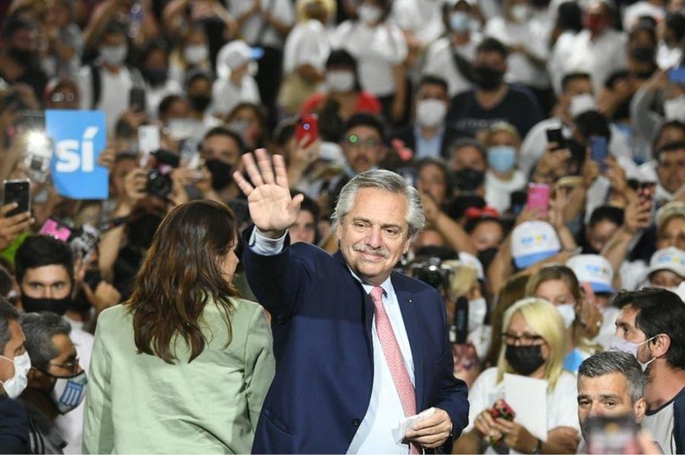 Alberto Fernández campaña 09 11 2021