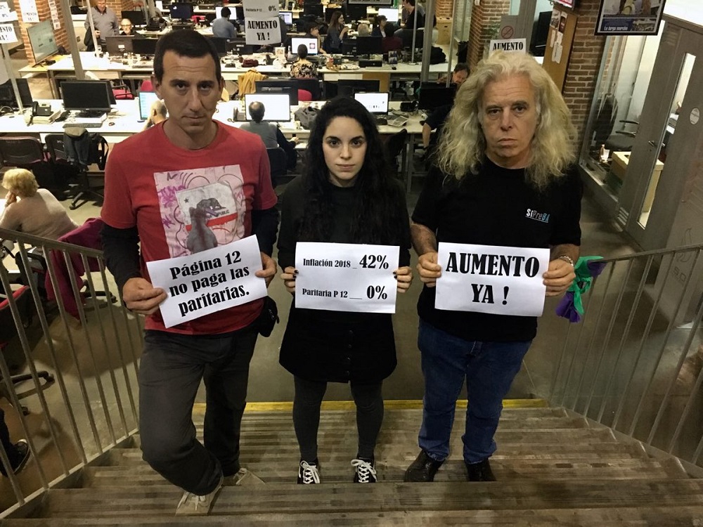 Despido Página 12