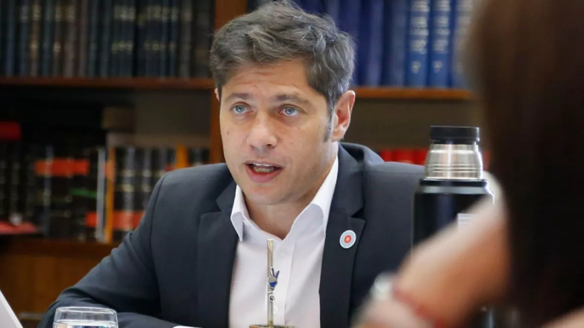 Kicillof by Telam