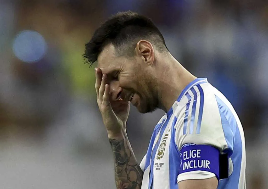 Messi tras penal REUTERS Agustin Marcarian