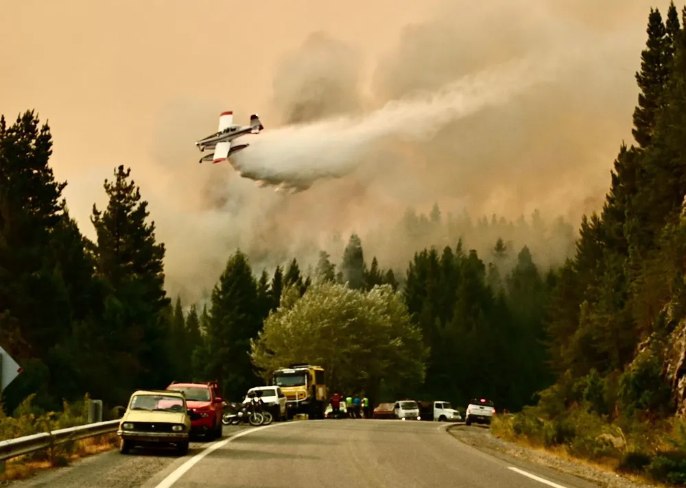 Incendios en la Patagonia by NA