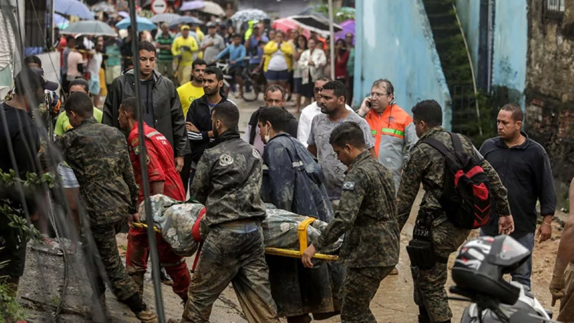 Inundaciones en Brasil by Télam