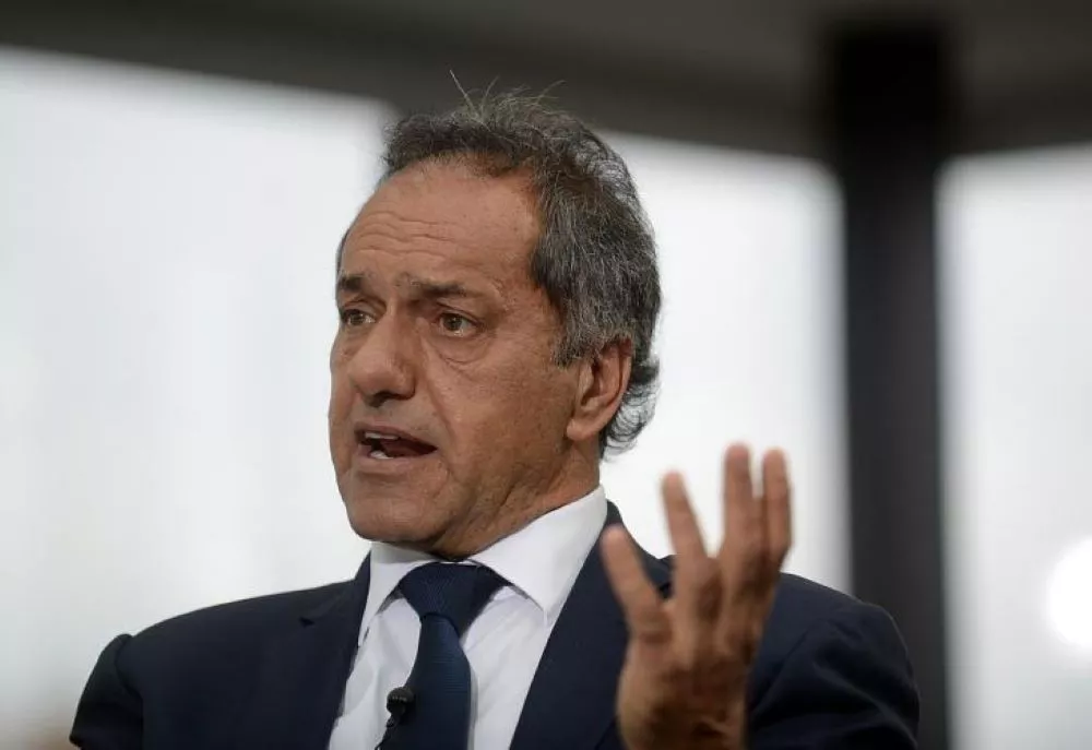 Scioli by Télam