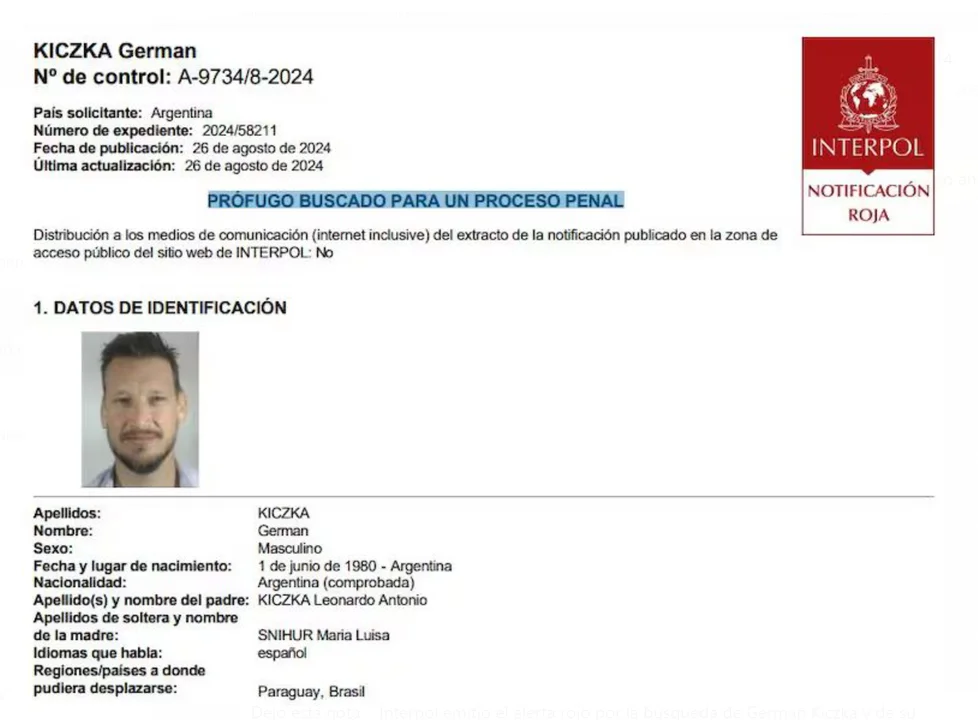 Búsqueda de Germán Kiczka