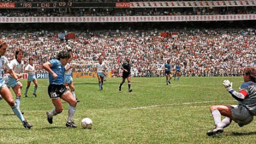 gol de Maradona a los ingleses by gentileza