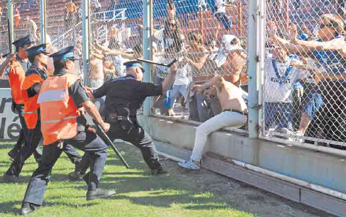 Violencia en el fútbol