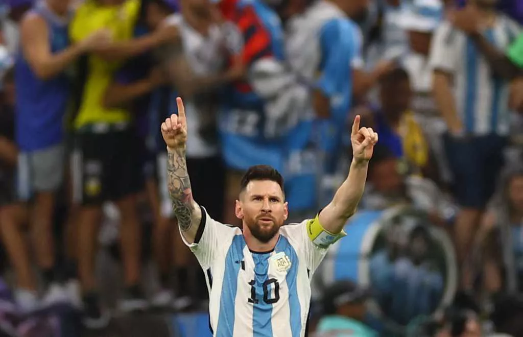 Messi tras ganar a Paises Bajos by NA
