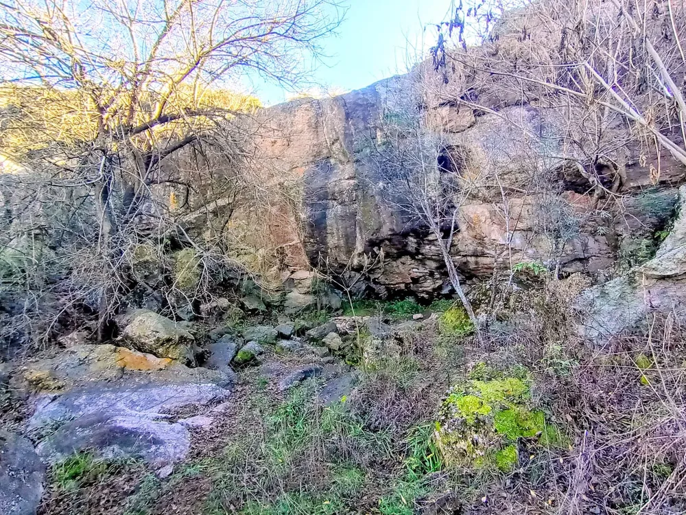 cascada seca