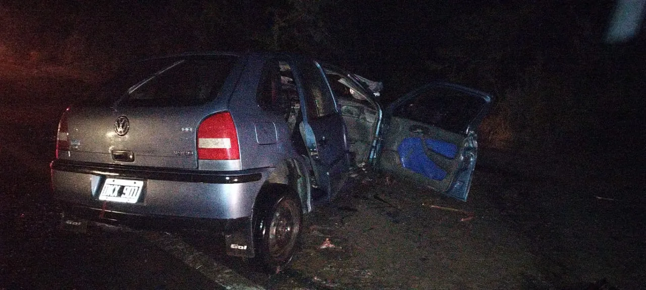 Accidente en Ruta Nacional 38 (gentileza X de Leonardo Guevara)