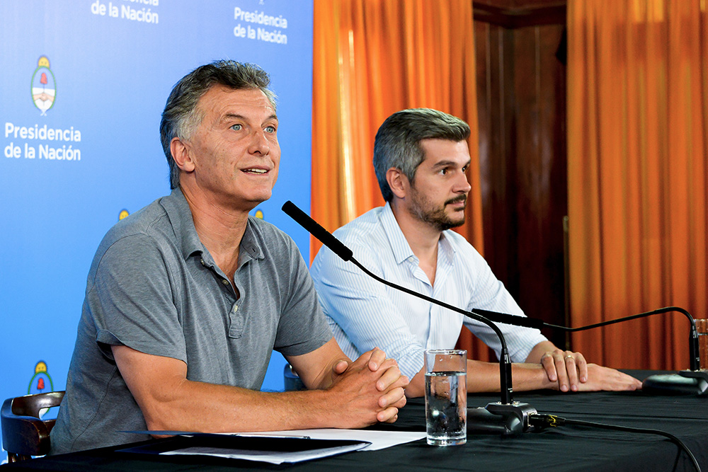 Macri Peña © NA