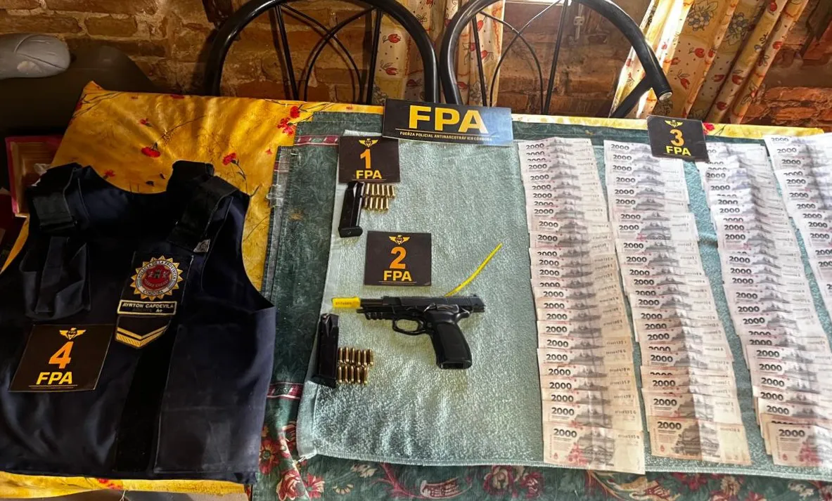 Desbaratan organización narco en Cruz del Eje (FPA)