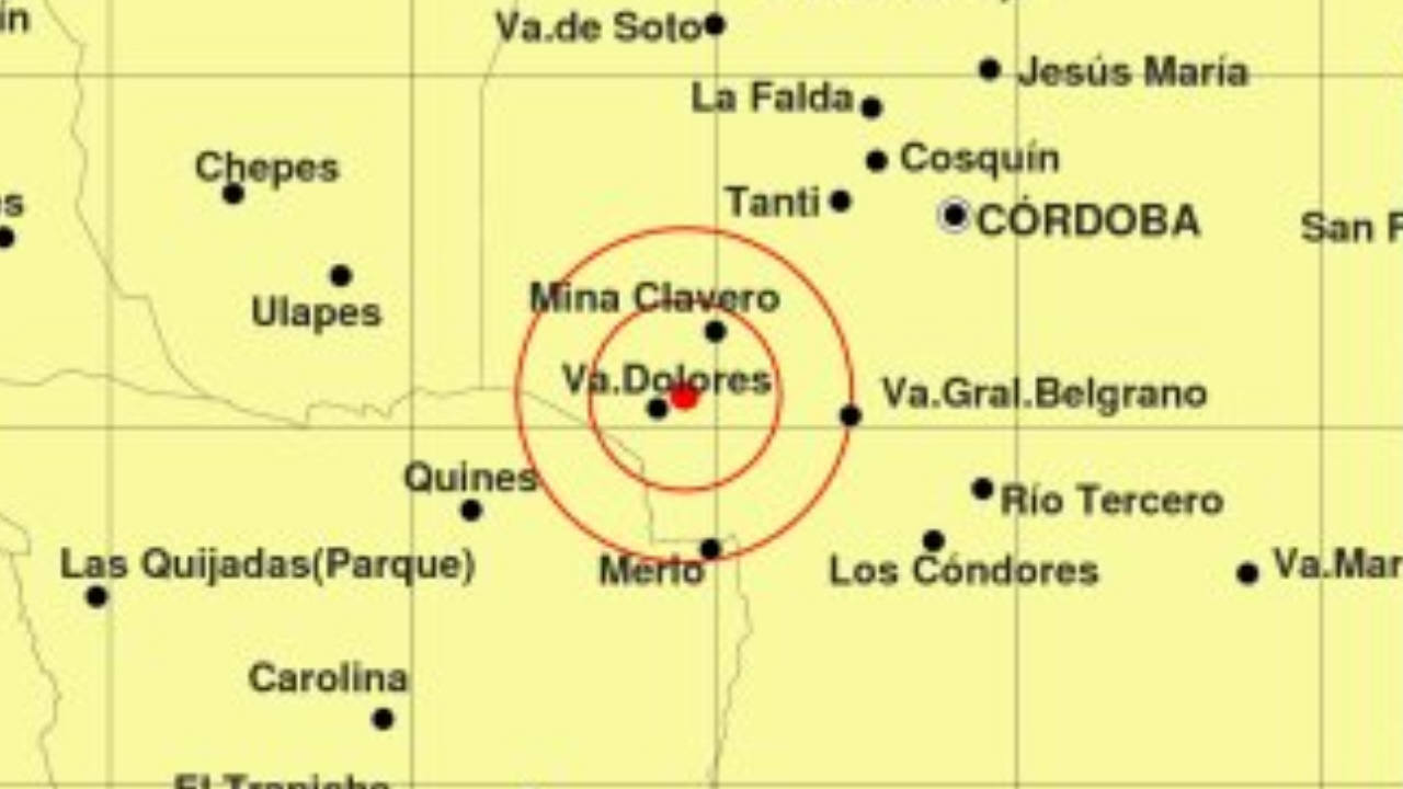 sismo en Traslasierra villa dolores