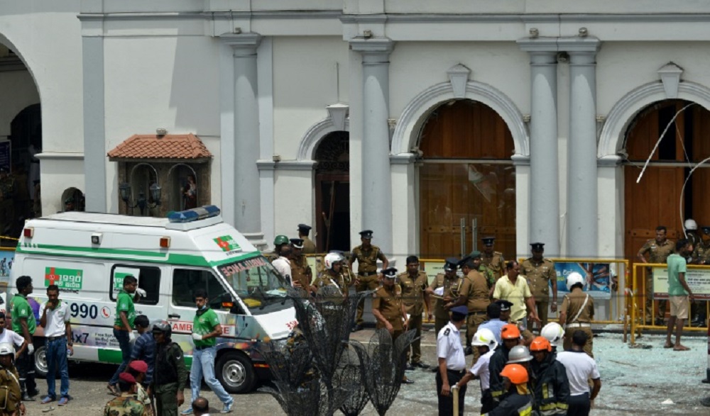 Sri Lanka atentado AFP