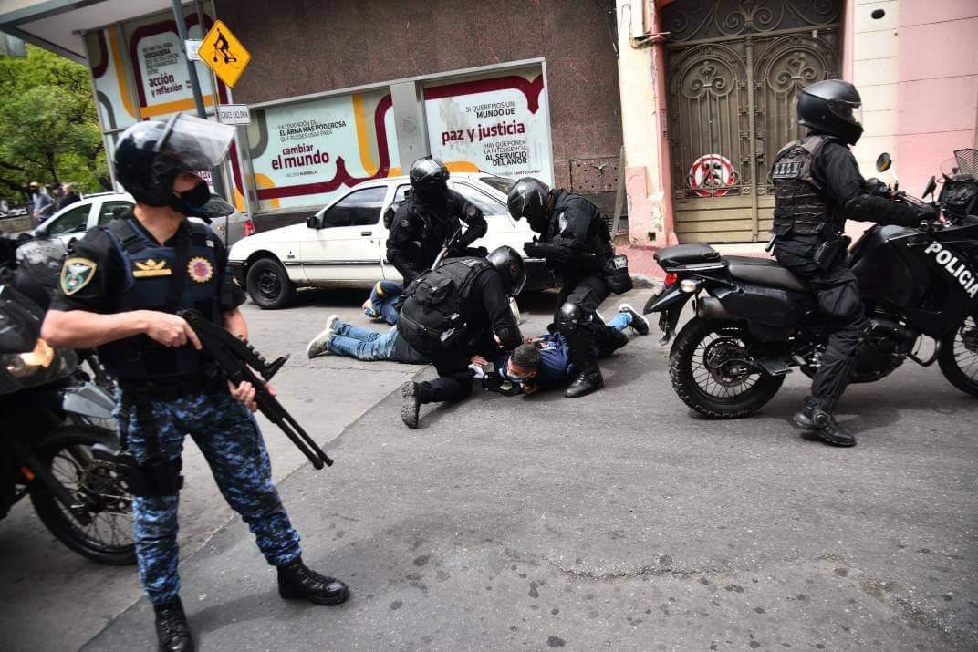 protesta muni foto mesa ddhh