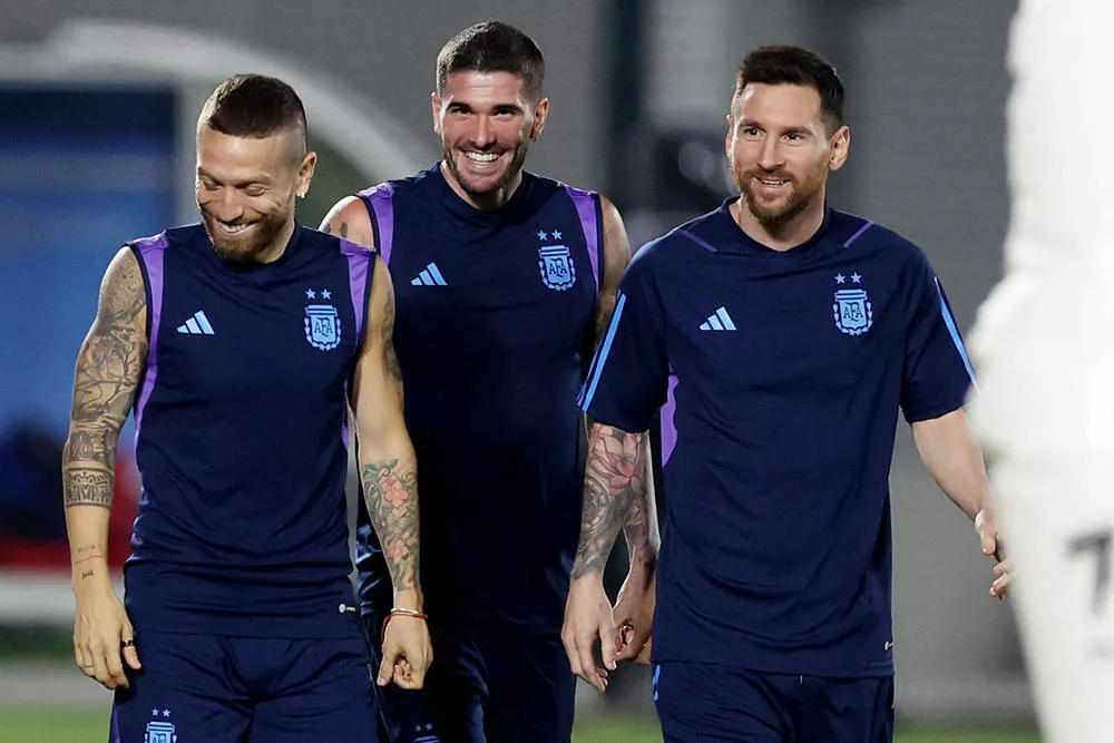 Messi entrena © NA