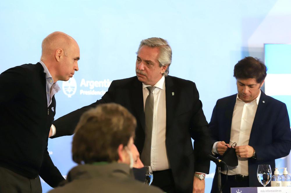 Rodríguez Larreta y Alberto Fernández by NA