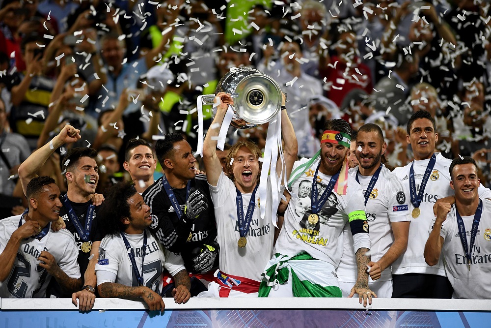 Real-Madrid campeón Luka Modric by Getty Images