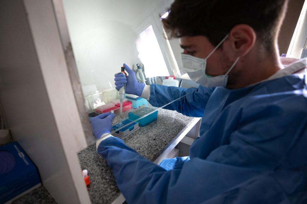 Testeo laboratorio central prensa Gob Cba