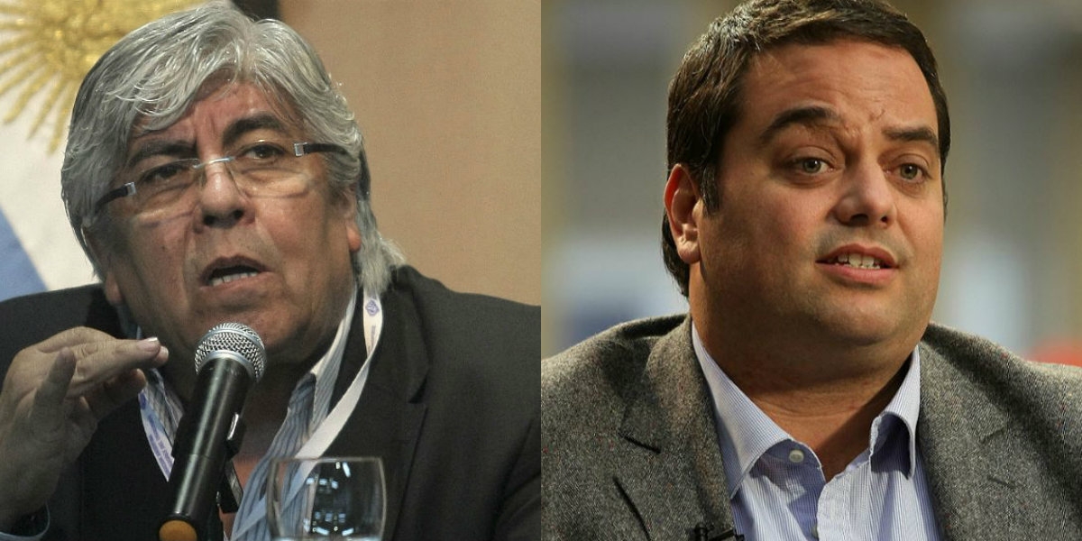Hugo Moyano Jorge Triacca