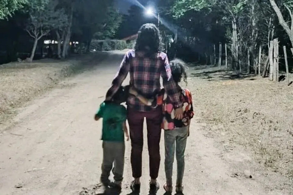 Constanza Taricco y sus hijos (gentileza)