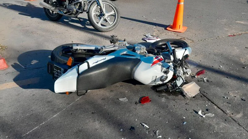 choque motocicleta by gentileza ElDocetv