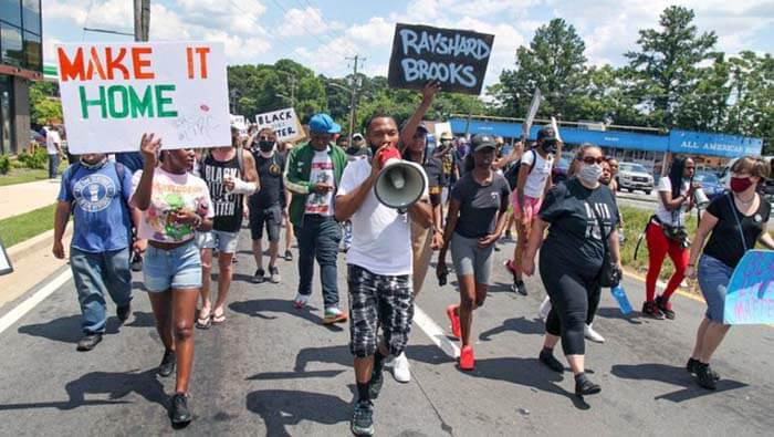protestas Atlanta