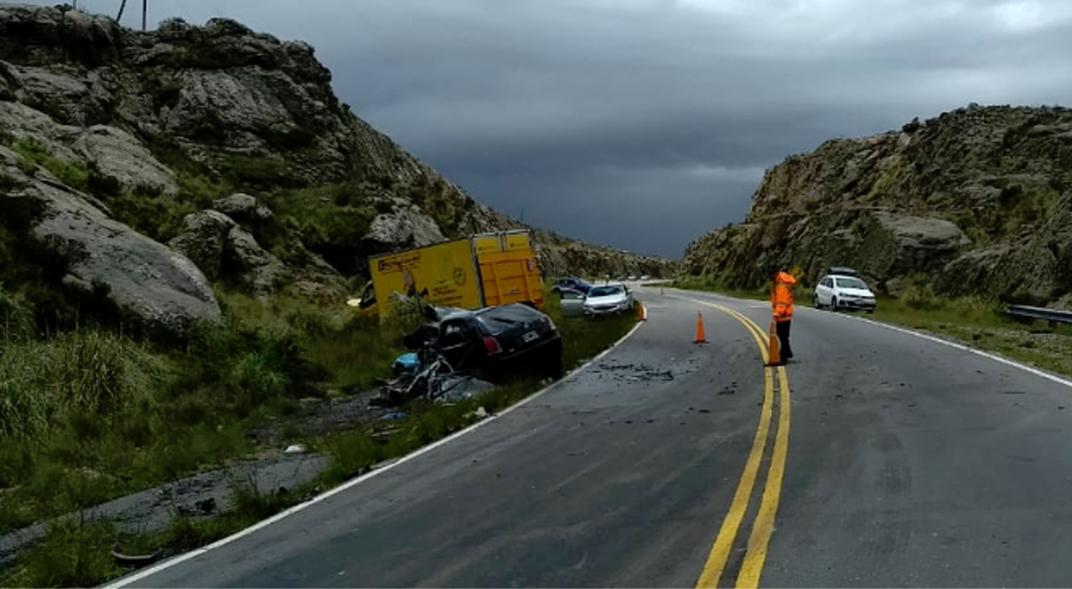 accidente fatal altas cumbres by Policía de Córdoba