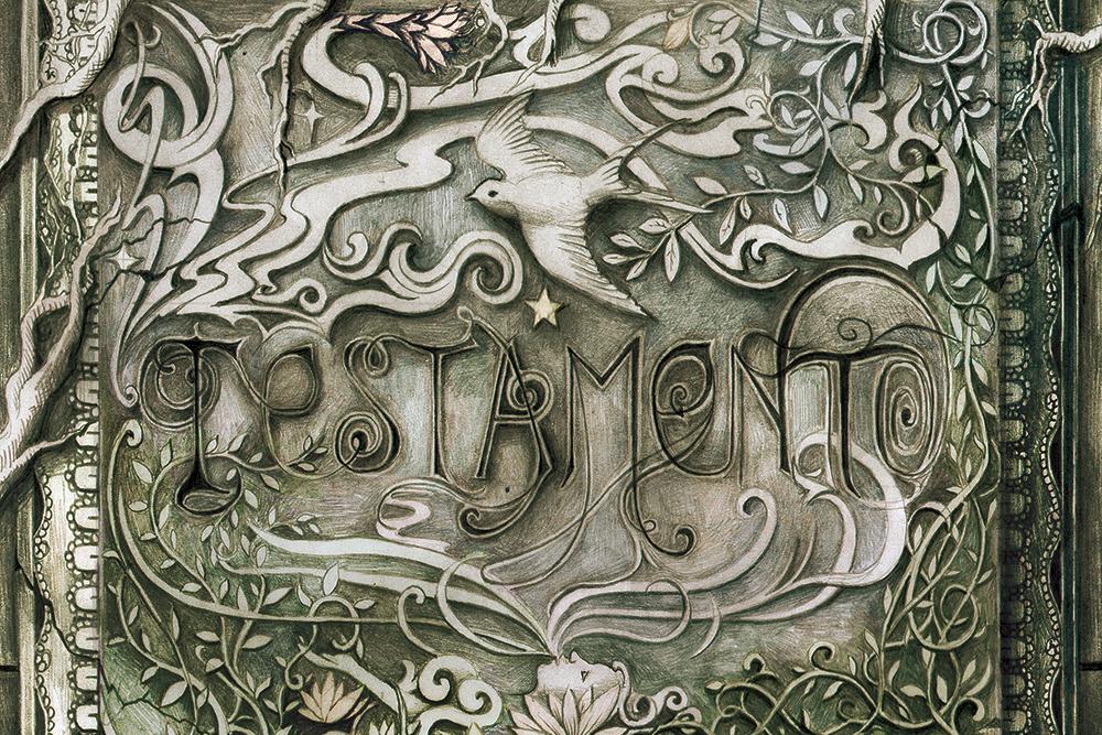 portada de la historieta-muestra TESTAMENTO, dibujada por Belén Sonnet