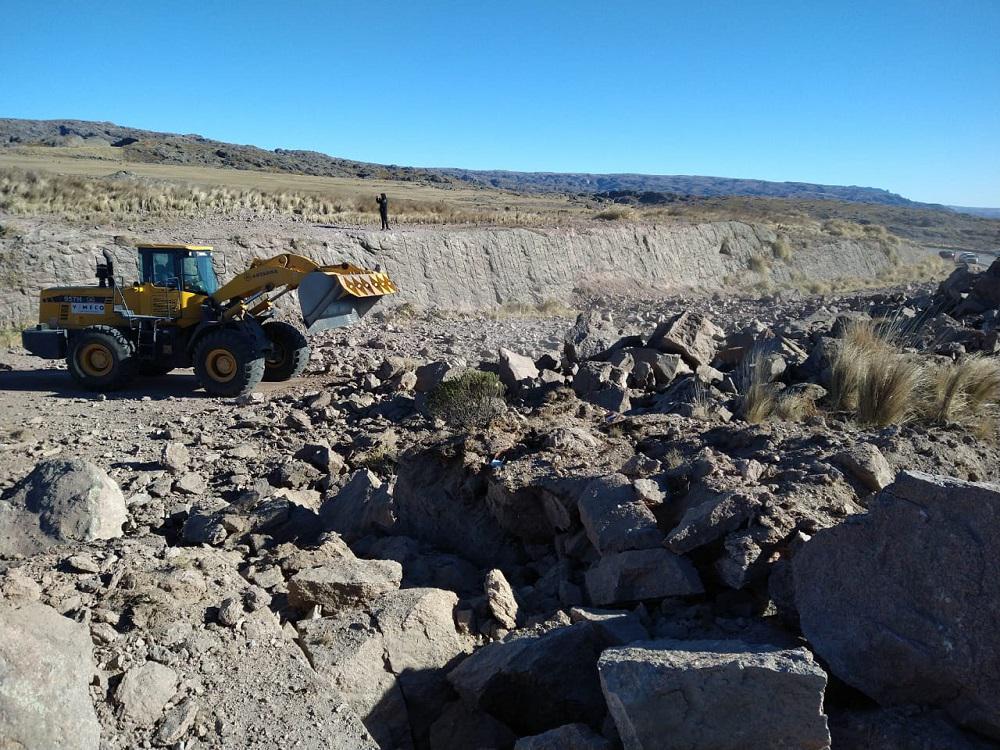 nuevo acceso a la quebrada del condorito